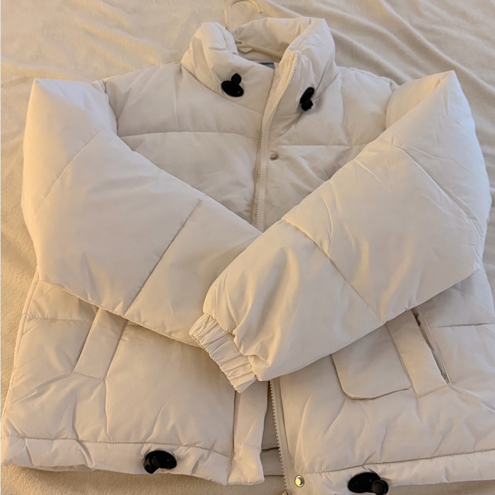Prada Cream Puffer coat - Picture 2 of 6